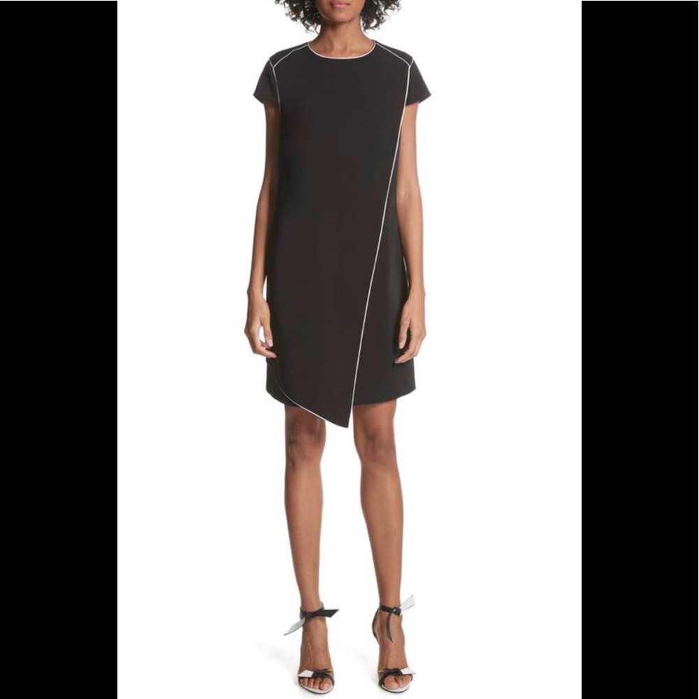 Ted Baker Asymmetrical Shift dress (US 4/Ted sz 1)